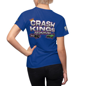 Crash Kings Not official blue Women's Cut & Sew Tee (AOP) Crash Kings Not official blue Women's Cut & Sew Tee (AOP)