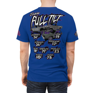 Team Full Tilt 2 blue Unisex Cut & Sew Tee (AOP) Team Full Tilt 2 blue Unisex Cut & Sew Tee (AOP)