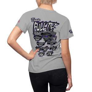Team Full Tilt 2 lt gray Women's Cut & Sew Tee (AOP) Team Full Tilt 2 lt gray Women's Cut & Sew Tee (AOP)