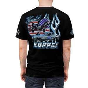 Todd Koppen black Unisex Cut & Sew Tee (AOP) Todd Koppen black Unisex Cut & Sew Tee (AOP)