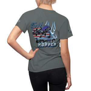 Todd Koppen gray Women's Cut & Sew Tee (AOP) Todd Koppen gray Women's Cut & Sew Tee (AOP)