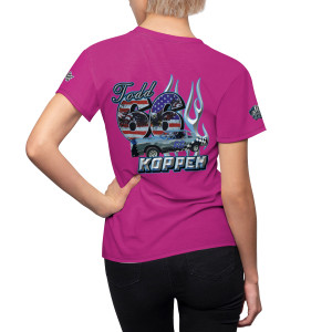 Todd Koppen pink Women's Cut & Sew Tee (AOP) Todd Koppen pink Women's Cut & Sew Tee (AOP)