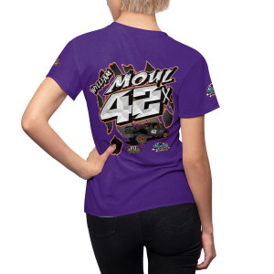 William Moul purple Women's Cut & Sew Tee (AOP)