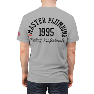 Master Plumbing lt gray Unisex Cut & Sew Tee (AOP) Master Plumbing lt gray Unisex Cut & Sew Tee (AOP)
