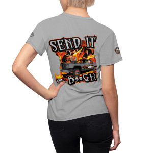 SIBOC lt gray Women's Cut & Sew Tee (AOP) SIBOC lt gray Women's Cut & Sew Tee (AOP)