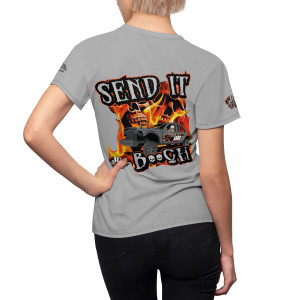 SIBFSO lt gray Women's Cut & Sew Tee (AOP) SIBFSO lt gray Women's Cut & Sew Tee (AOP)