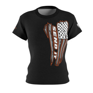 SIBTO black Women's Cut & Sew Tee (AOP)