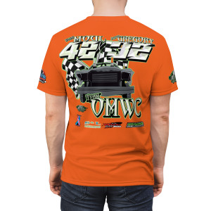 Jackson Gregory William Moul team orange Unisex Cut & Sew Tee (AOP) Jackson Gregory William Moul team orange Unisex Cut & Sew Tee (AOP)