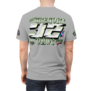 Jackson Gregory 23 lt gray Unisex Cut & Sew Tee (AOP) Jackson Gregory 23 lt gray Unisex Cut & Sew Tee (AOP)