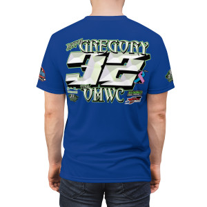 Jackson Gregory 23 blue Unisex Cut & Sew Tee (AOP) Jackson Gregory 23 blue Unisex Cut & Sew Tee (AOP)
