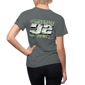 Jackson Gregory 23 gray Women's Cut & Sew Tee (AOP) Jackson Gregory 23 gray Women's Cut & Sew Tee (AOP)