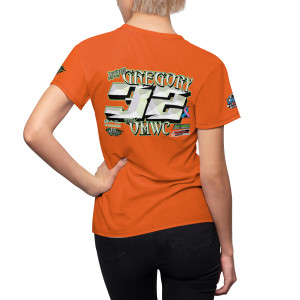 Jackson Gregory 23 orange Women's Cut & Sew Tee (AOP) Jackson Gregory 23 orange Women's Cut & Sew Tee (AOP)