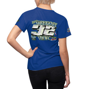 Jackson Gregory 23 blue Women's Cut & Sew Tee (AOP) Jackson Gregory 23 blue Women's Cut & Sew Tee (AOP)