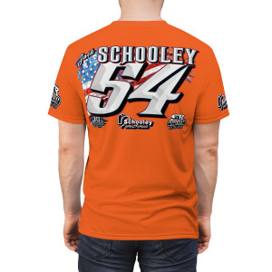 Jack Schooley orange Unisex Cut & Sew Tee (AOP) Jack Schooley orange Unisex Cut & Sew Tee (AOP)