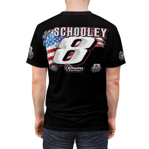 Jim Schooley black Unisex Cut & Sew Tee (AOP) Jim Schooley black Unisex Cut & Sew Tee (AOP)