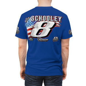 Jim Schooley blue Unisex Cut & Sew Tee (AOP) Jim Schooley blue Unisex Cut & Sew Tee (AOP)