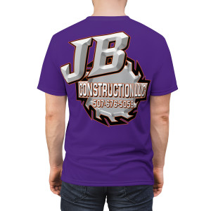 JB Constuction purple Unisex Cut & Sew Tee (AOP) JB Constuction purple Unisex Cut & Sew Tee (AOP)