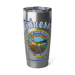 Minnesota flag Vagabond 20oz Tumbler Minnesota flag Vagabond 20oz Tumbler