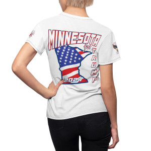 Trump Minnesota Women's Cut & Sew Tee (AOP) Trump Minnesota Women's Cut & Sew Tee (AOP)