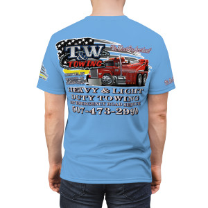 T&W 01 lt blue Unisex Cut & Sew Tee (AOP)