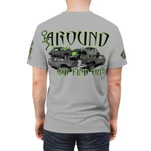 F Around black green lt gray Unisex Cut & Sew Tee (AOP) F Around black green lt gray Unisex Cut & Sew Tee (AOP)