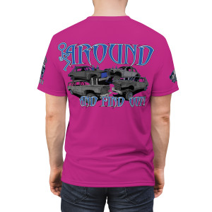 F Around blue pink Unisex Cut & Sew Tee (AOP) F Around blue pink Unisex Cut & Sew Tee (AOP)
