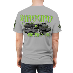 F Around green lt gray Unisex Cut & Sew Tee (AOP) F Around green lt gray Unisex Cut & Sew Tee (AOP)