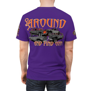 F Around orange purple Unisex Cut & Sew Tee (AOP) F Around orange purple Unisex Cut & Sew Tee (AOP)