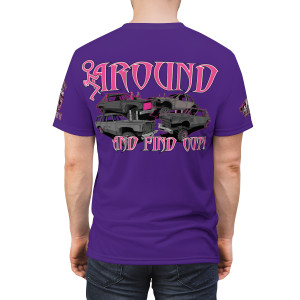 F Around pink purple Unisex Cut & Sew Tee (AOP) F Around pink purple Unisex Cut & Sew Tee (AOP)