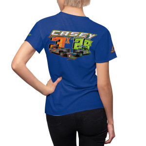 Lane Jase Casey blue Women's Cut & Sew Tee (AOP) Lane Jase Casey blue Women's Cut & Sew Tee (AOP)