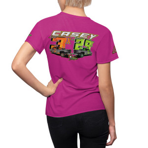 Lane Jase Casey pink Women's Cut & Sew Tee (AOP) Lane Jase Casey pink Women's Cut & Sew Tee (AOP)
