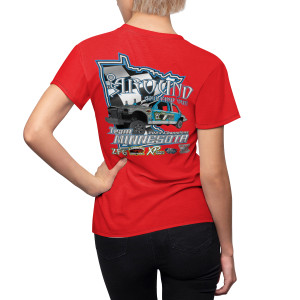 Border Wars 2024 red Women's Cut & Sew Tee (AOP) Border Wars 2024 red Women's Cut & Sew Tee (AOP)