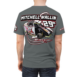 Mitchell Wallin charcoal gray Unisex Cut & Sew Tee (AOP) Mitchell Wallin charcoal gray Unisex Cut & Sew Tee (AOP)