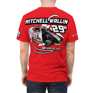 Mitchell Wallin red Unisex Cut & Sew Tee (AOP) Mitchell Wallin red Unisex Cut & Sew Tee (AOP)