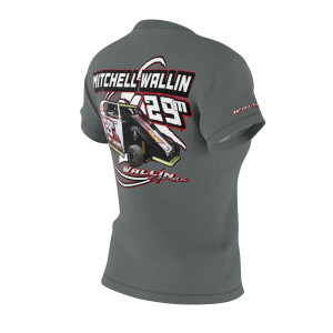Mitchell Wallin charcoal gray Women's Cut & Sew Tee (AOP) Mitchell Wallin charcoal gray Women's Cut & Sew Tee (AOP)