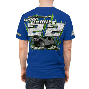 Logan DeWitz 24 blue Unisex Cut & Sew Tee (AOP) Logan DeWitz 24 blue Unisex Cut & Sew Tee (AOP)