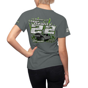 Logan DeWitz 24 gray Women's Cut & Sew Tee (AOP) Logan DeWitz 24 gray Women's Cut & Sew Tee (AOP)