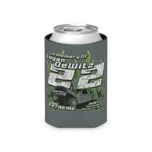 Logan DeWitz 24 gray Can Cooler Logan DeWitz 24 gray Can Cooler