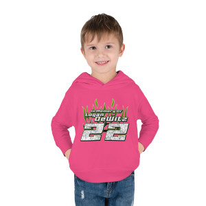 Logan DeWitz 24 Toddler Pullover Fleece Hoodie Logan DeWitz 24 Toddler Pullover Fleece Hoodie