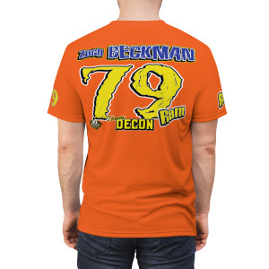 Zach Beckman orange Unisex Cut & Sew Tee (AOP) Zach Beckman orange Unisex Cut & Sew Tee (AOP)