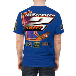 Nick Nanzpower blue Unisex Cut & Sew Tee (AOP)