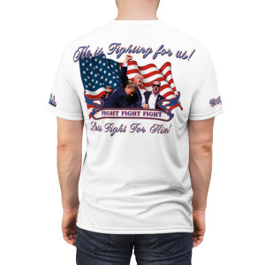 Trump 2024 AA Unisex Cut & Sew Tee (AOP) Trump 2024 AA Unisex Cut & Sew Tee (AOP)
