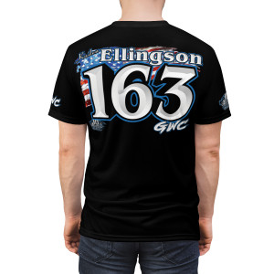 Kaden Ellingson black Unisex Cut & Sew Tee (AOP)