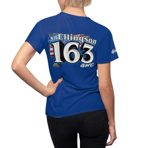 Kaden Ellingson blue Women's Cut & Sew Tee (AOP) Kaden Ellingson blue Women's Cut & Sew Tee (AOP)