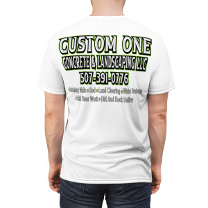 Custom One Unisex Cut & Sew Tee (AOP) Custom One Unisex Cut & Sew Tee (AOP)