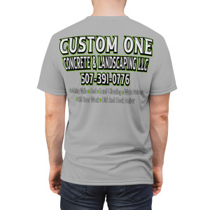 Custom One lt gray Unisex Cut & Sew Tee (AOP) Custom One lt gray Unisex Cut & Sew Tee (AOP)