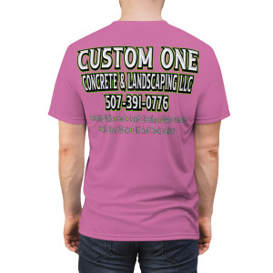 Custom One lt pink Unisex Cut & Sew Tee (AOP) Custom One lt pink Unisex Cut & Sew Tee (AOP)