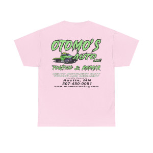 Otomos Auto Towing and Repair light Unisex Heavy Cotton Tee Otomos Auto Towing and Repair light Unisex Heavy Cotton Tee