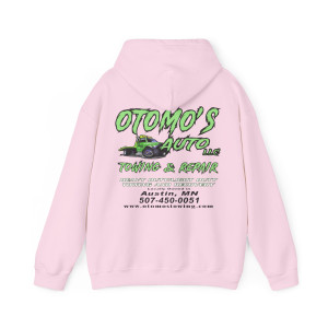 Otomos Auto Towing and Repair light Unisex Heavy Blend™ Hooded Sweatshirt Otomos Auto Towing and Repair light Unisex Heavy Blend™ Hooded Sweatshirt