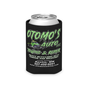 Otomos Auto Towing and Repair Can Cooler Otomos Auto Towing and Repair Can Cooler